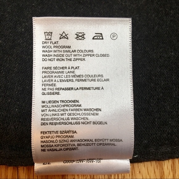 Mexx men’s grey and blue sweater with partial zip - Picture 10 of 12